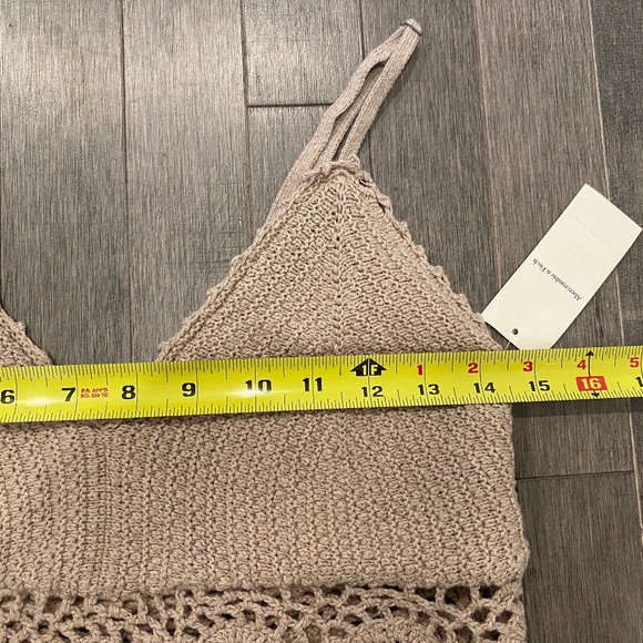 NWT Abercrombie & Fitch Crochet Crop Bra Top - Picture 5 of 6